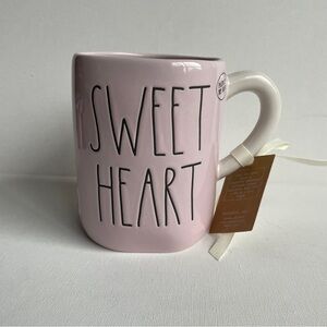Rae Dunn By Magenta Valentine’s Day Sweet Heart Pink Ceramic Coffee Tea Mug 20oz